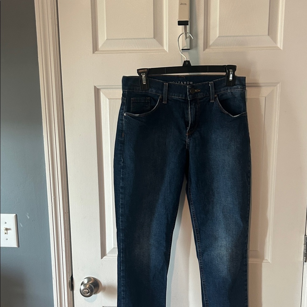 Mott & Bow Women's Blue Boyfriend Jeans